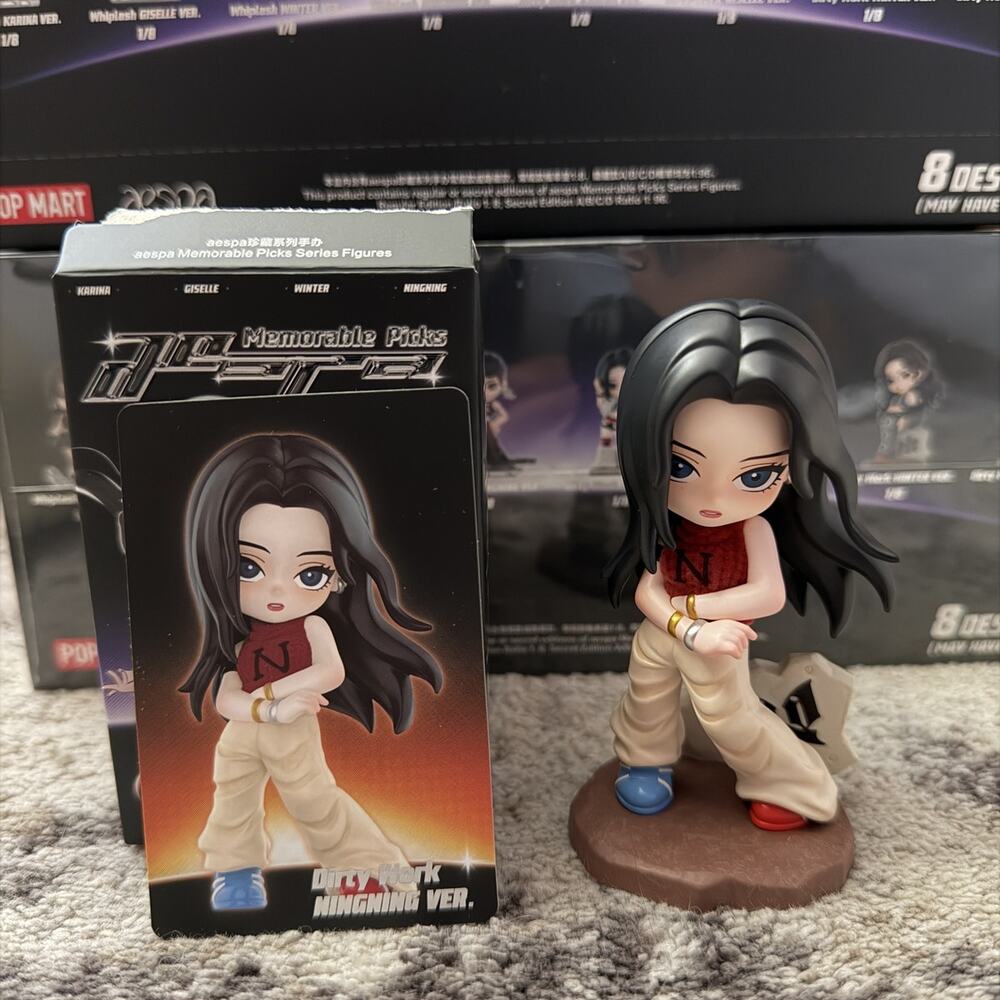 POP MART aespa Memorable Picks Series Figures - Dirty Work NINGNING